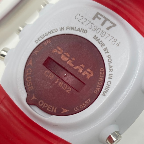 Polar FT7 Digital Watch Women 38mm Heart Rate Monitor Red Date New Battery 8" - Picture 12 of 16
